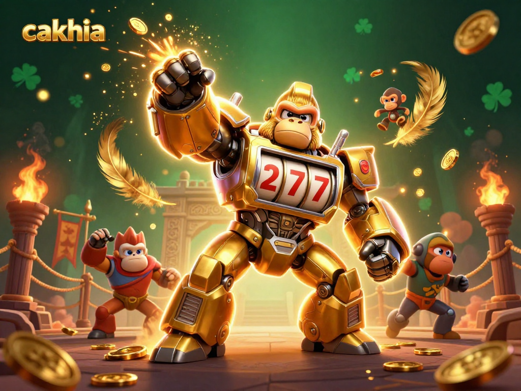 Join the action at cakhia with a thrilling 3D illustration showcasing epic casino elements.